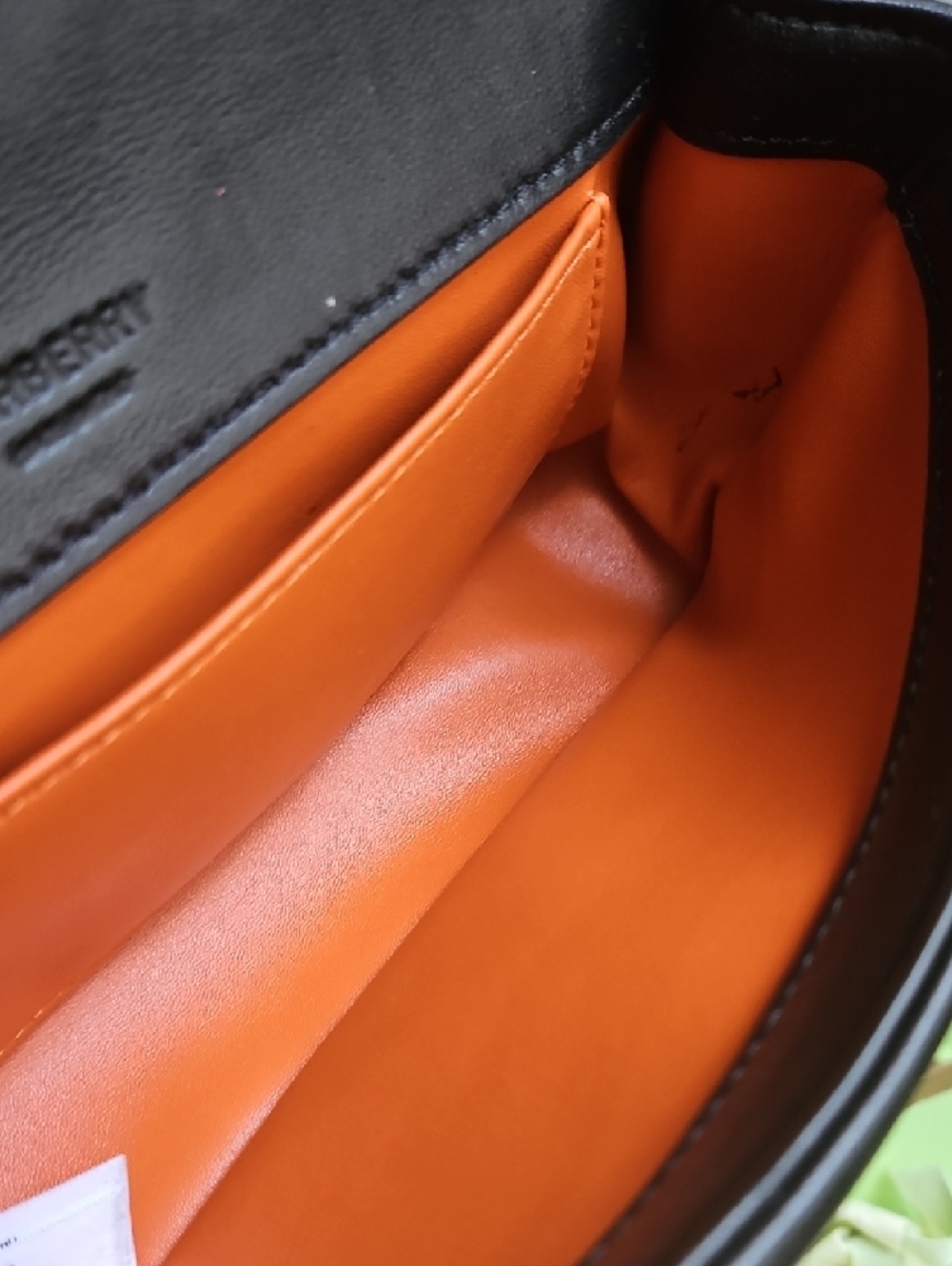Black Quilted Shoulder Bag with Logo - Picture 3 of 3